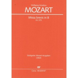 MISSA BREVIS IN B KV.275