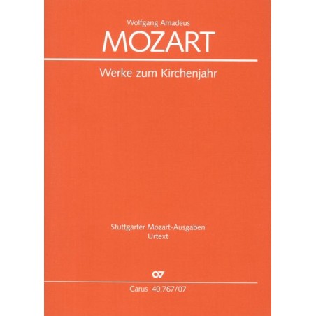 WERKE ZUM KIRCHENJAHR