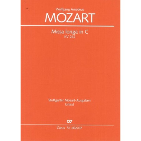 MISSA LONGA IN C KV.262