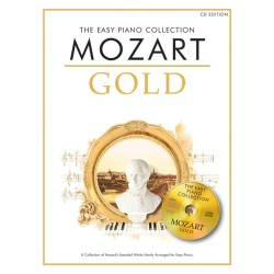 THE EASY PIANO COLLECTION MOZART GOLD + CD