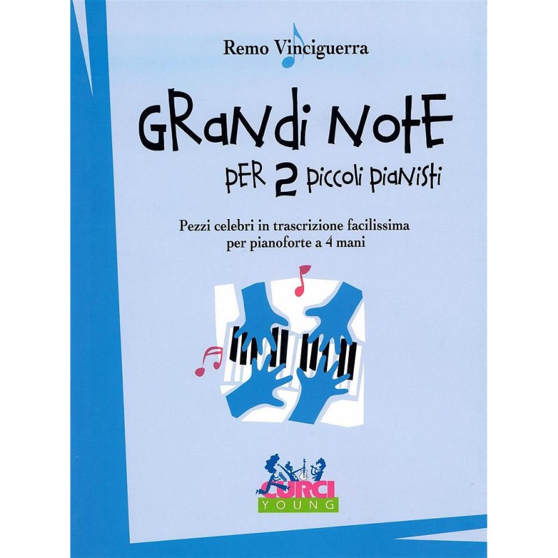GRANDI NOTE PER 2 PICCOLI PIANISTI