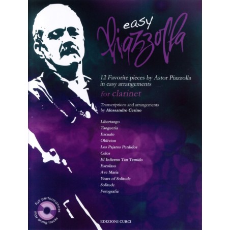 EASY PIAZZOLLA FOR CLARINET