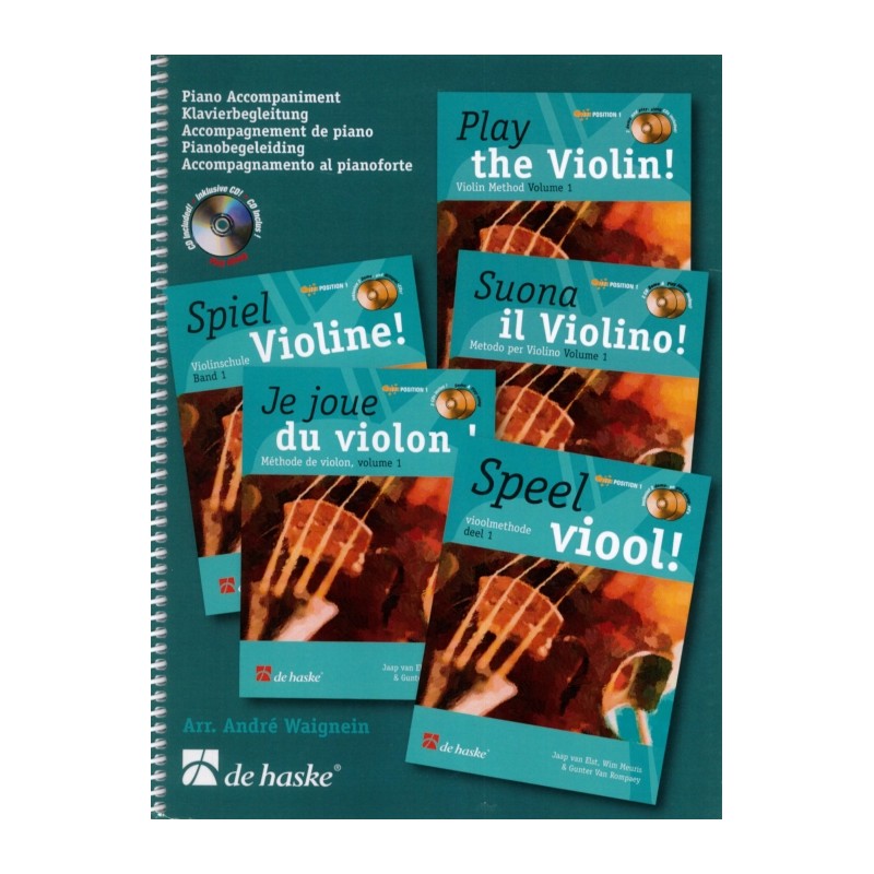JE JOUE DU VIOLON! VOL.1 (PIANO ACCOMP.)
