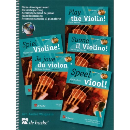 JE JOUE DU VIOLON! VOL.1 (PIANO ACCOMP.)