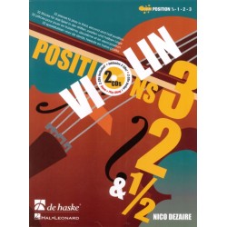POSITIONS 1/2 - 1 - 2 - 3 VIOLIN