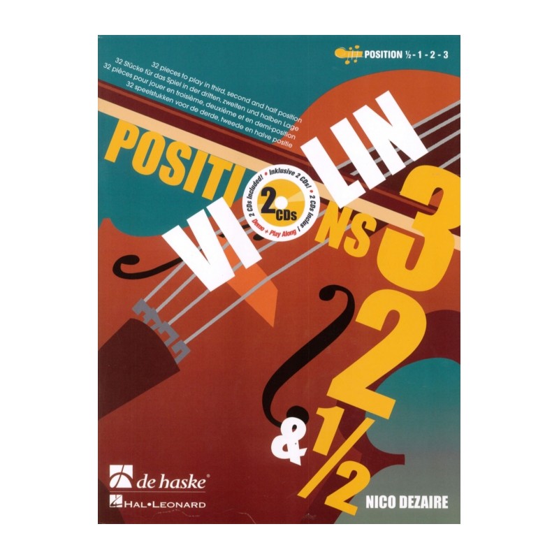 POSITIONS 1/2 - 1 - 2 - 3 VIOLIN
