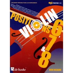 POSITIONS VIOLIN 6, 7 & 8
