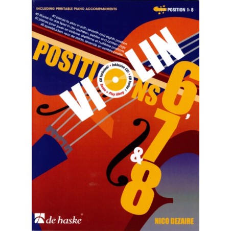POSITIONS VIOLIN 6, 7 & 8