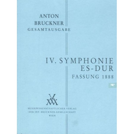 SYMPHONIE 4 ES-DUR FASSUNG 1888