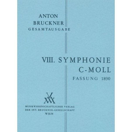 SYMPHONIE 8 C-MOLL FASSUNG 1890