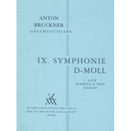 SYMPHONIE 9 D MOLL