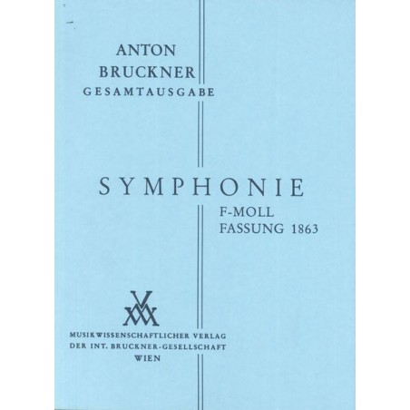 SYMPHONIE 10 F-MOLL FASSUNG 1863