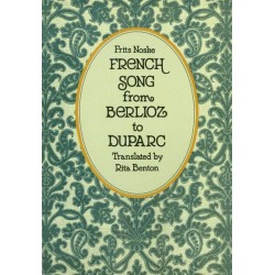 FRENCH SONG FROM BERLIOZ TO DUPARC