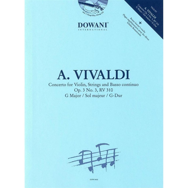CONCERTO OP3/3 RV.310 G-DUR