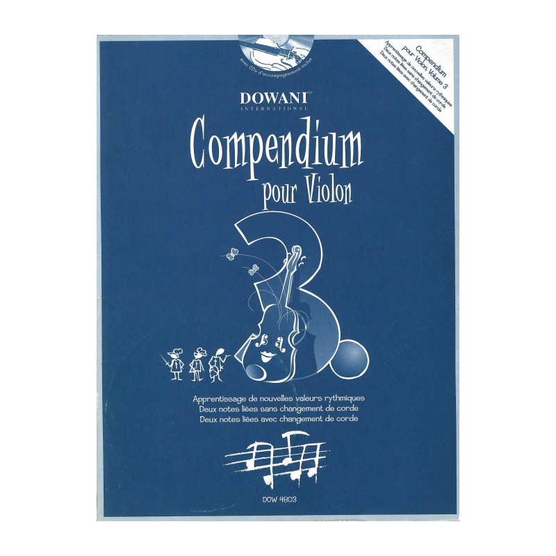 COMPENDIUM POUR VIOLON VOL.3