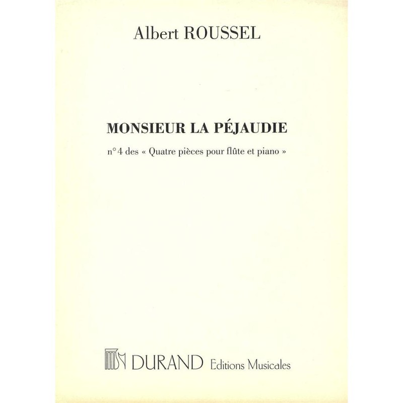 JOUEURS DE FLUTE:MR DE LA PEJAUDIE
