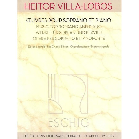 Oeuvres pour Soprano et Piano