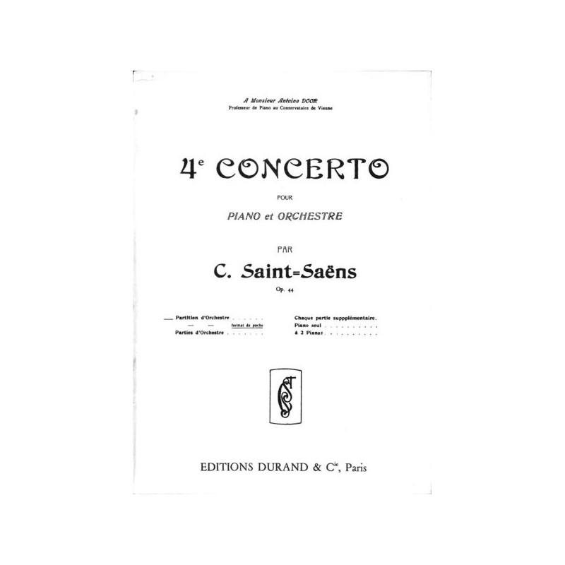 CONCIERTO 4 OP 44