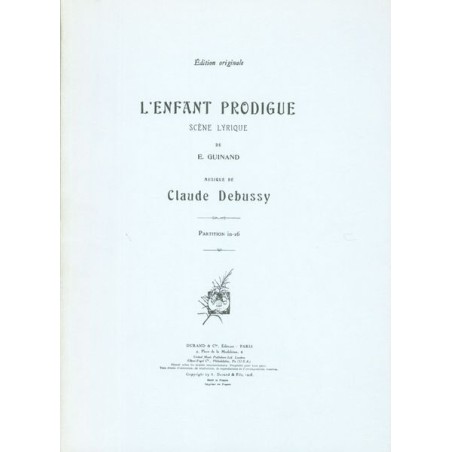 ENFANT PRODIGE