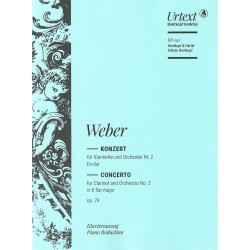 CLARINETKONZERT 2 EB DUR OP 74