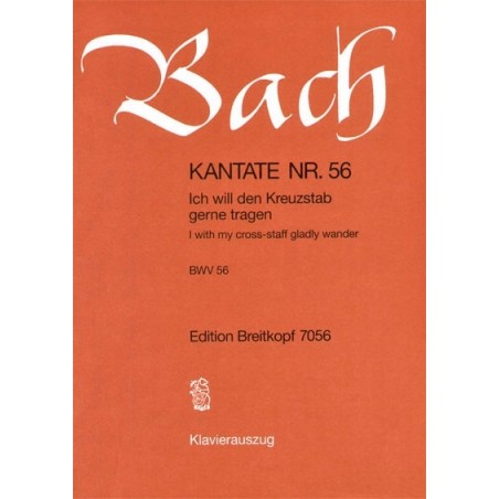 KANTATE 56 ICH WILL DEN KREUZSTAB