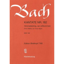 KANTATE 182 HIMMELSKONIG WILLKOMMEN