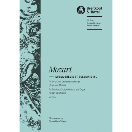 MISSA BREVIS ET SOLEMNIS IN C KV 259