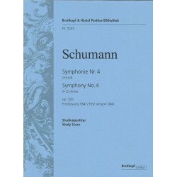 SYMPHONIE 4 (1841) D-MOLL OP.120
