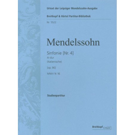 SINFONIE 4 A-DUR OP.90