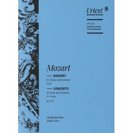 KONZERT A-DUR KV.219