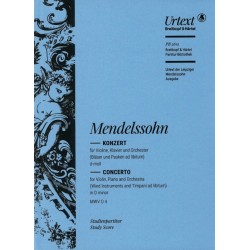 KONZERT D-MOLL MWV.O.4