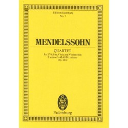 STREICHQUARTETT E MOLL OP 44/2