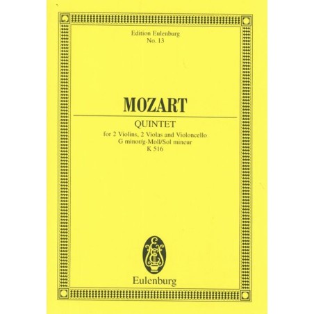 QUINTETT G MOLL KV 516