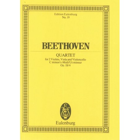 STREICHQUARTETT OP 18/4