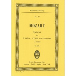 QUINTETT C MOLL KV 406