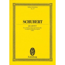 STREICHQUARTETT G-DUR OP.161