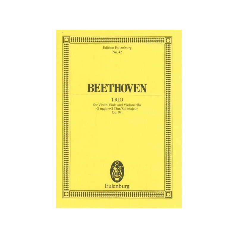 STREICHTRIO G-DUR OP.9/1