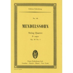 STREICHQUARTETT D DUR OP 44/1