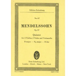 STREICHQUINTETT B-DUR OP.87