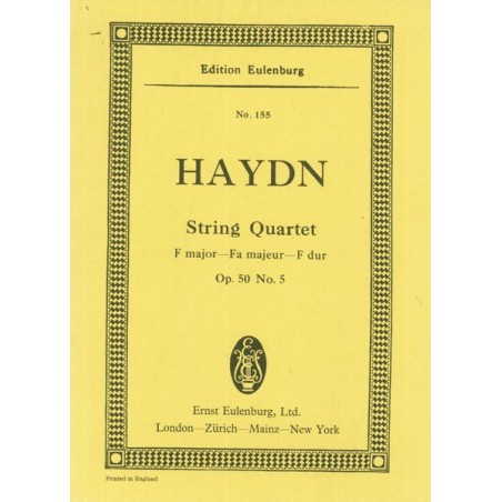 STREICHQUARTETT OP.50/5