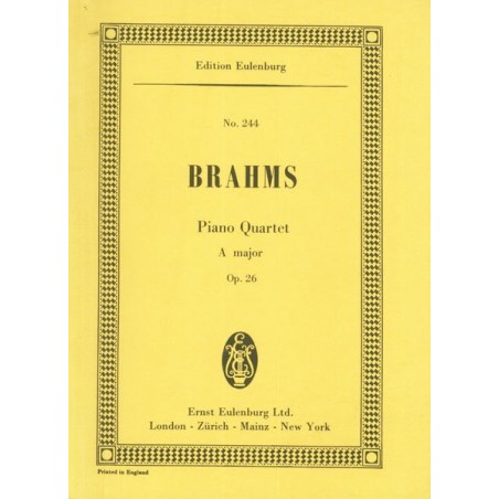 KLAVIERQUARTETT OP.26