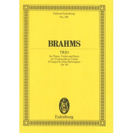 KLAVIERTRIOS OP.40
