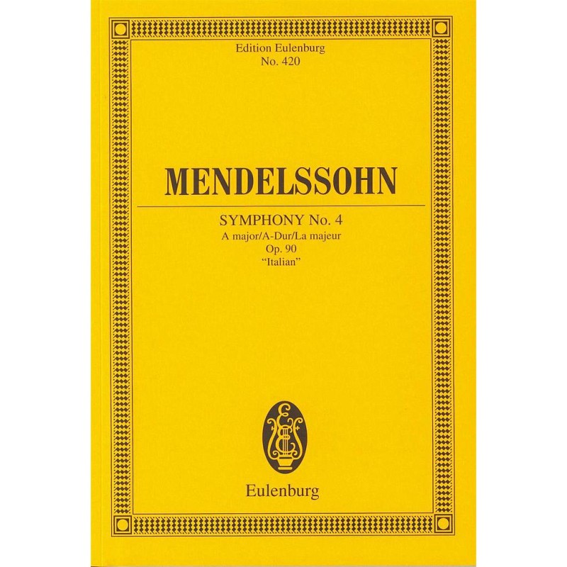 Symphony 4 A-Dur op.90 "Italian"