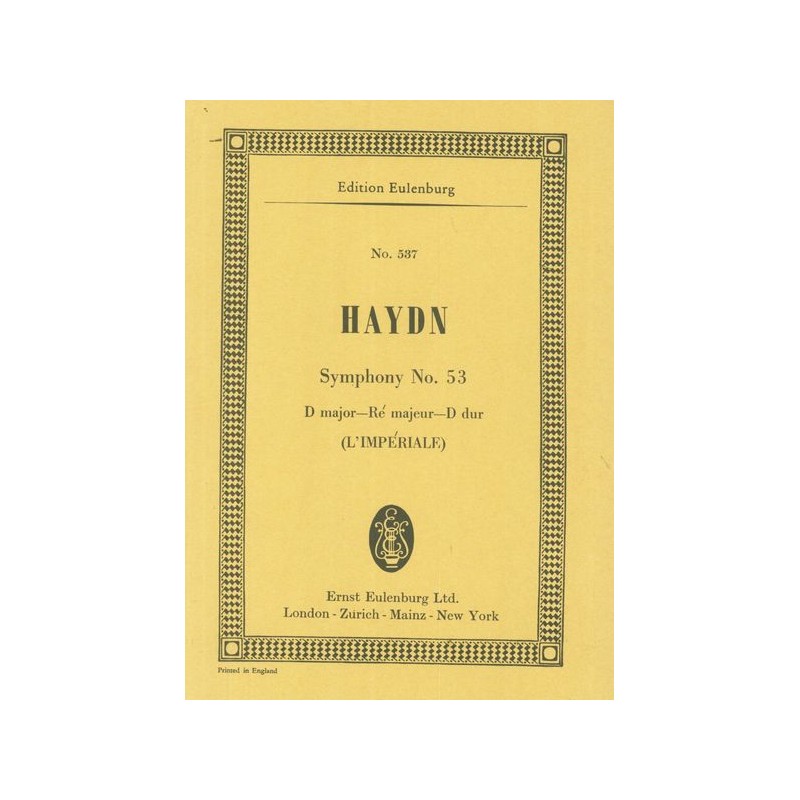 SYMPHONY 53 D-DUR