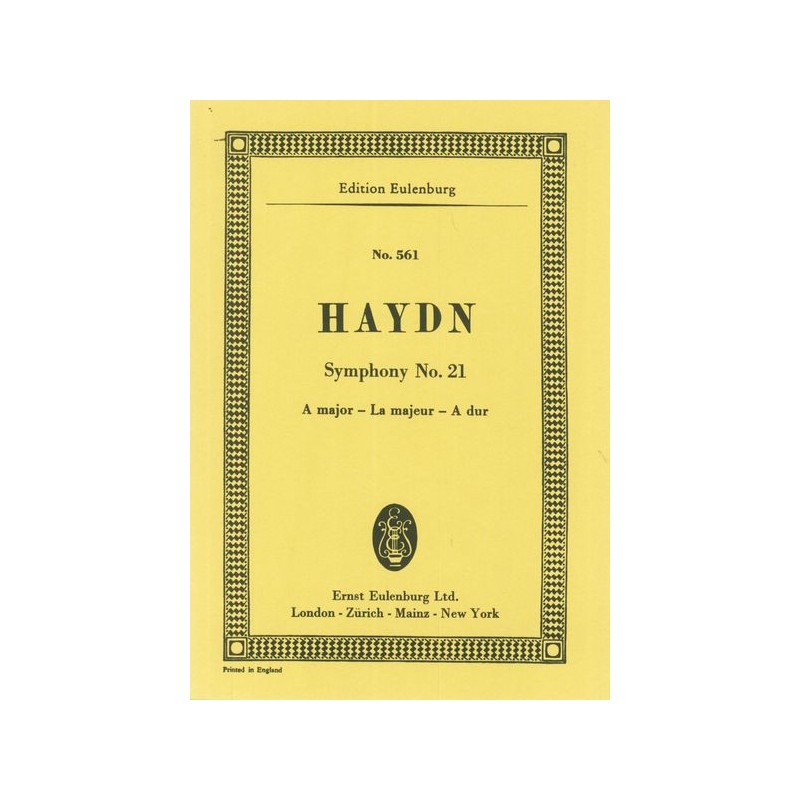SYMPHONY 21 A-DUR