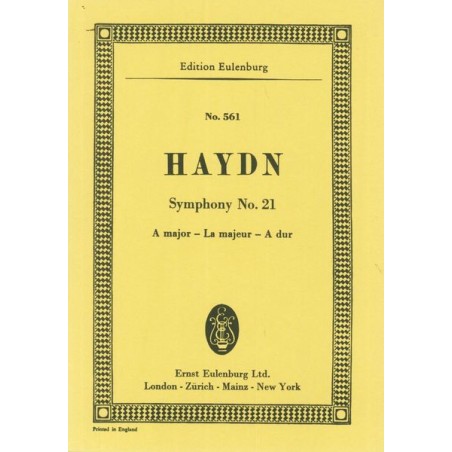 SYMPHONY 21 A-DUR