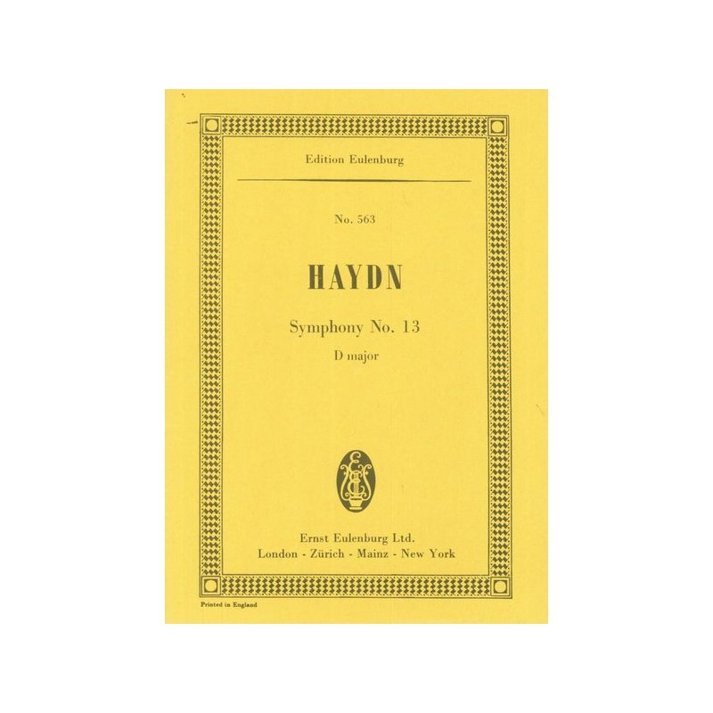 SINFONIA 13 RE M