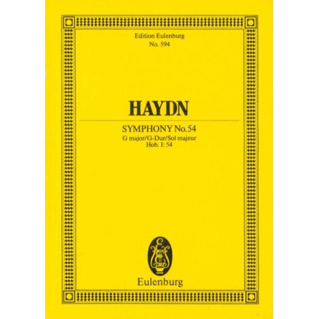 SYMPHONY G-MAJOR HOB.I:54