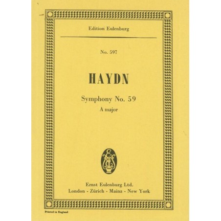 SYMPHONY 59 A-DUR