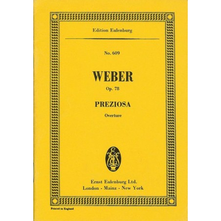 PREZIOSA OVERTURE OP.78